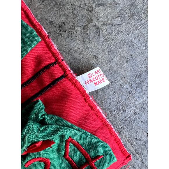 Vintage L'Art Christmas Advent Calendar Fabric Santa Claus 90s 24 pockets‎ kids - Picture 5 of 7